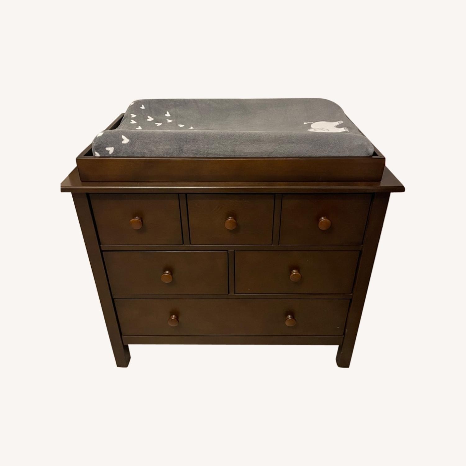 Pottery Barn Kids Kendall Changing Table, Warm Sand - image-7