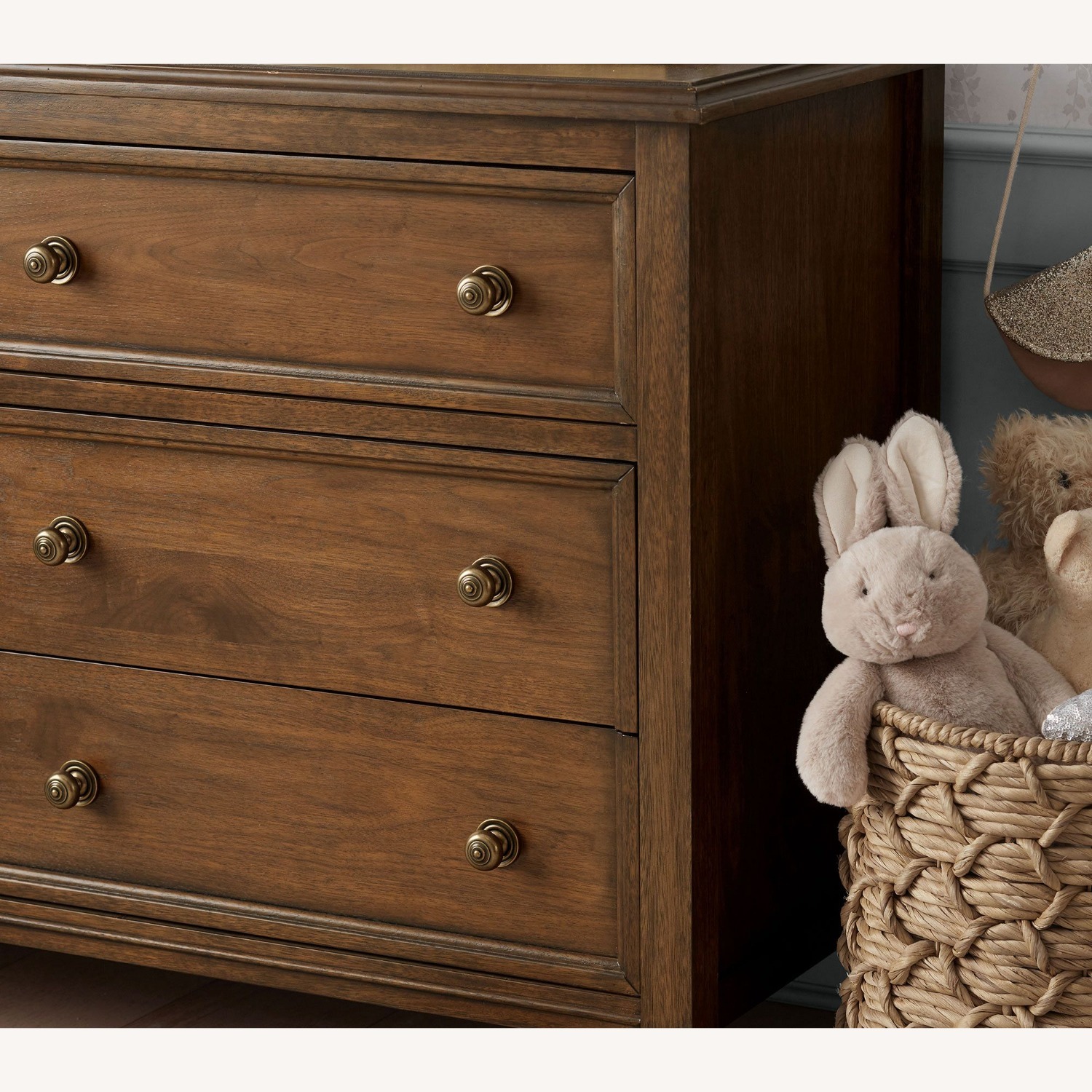 Pottery Barn Kids Chris Loves Julia Turned Wood Dresser - image-5