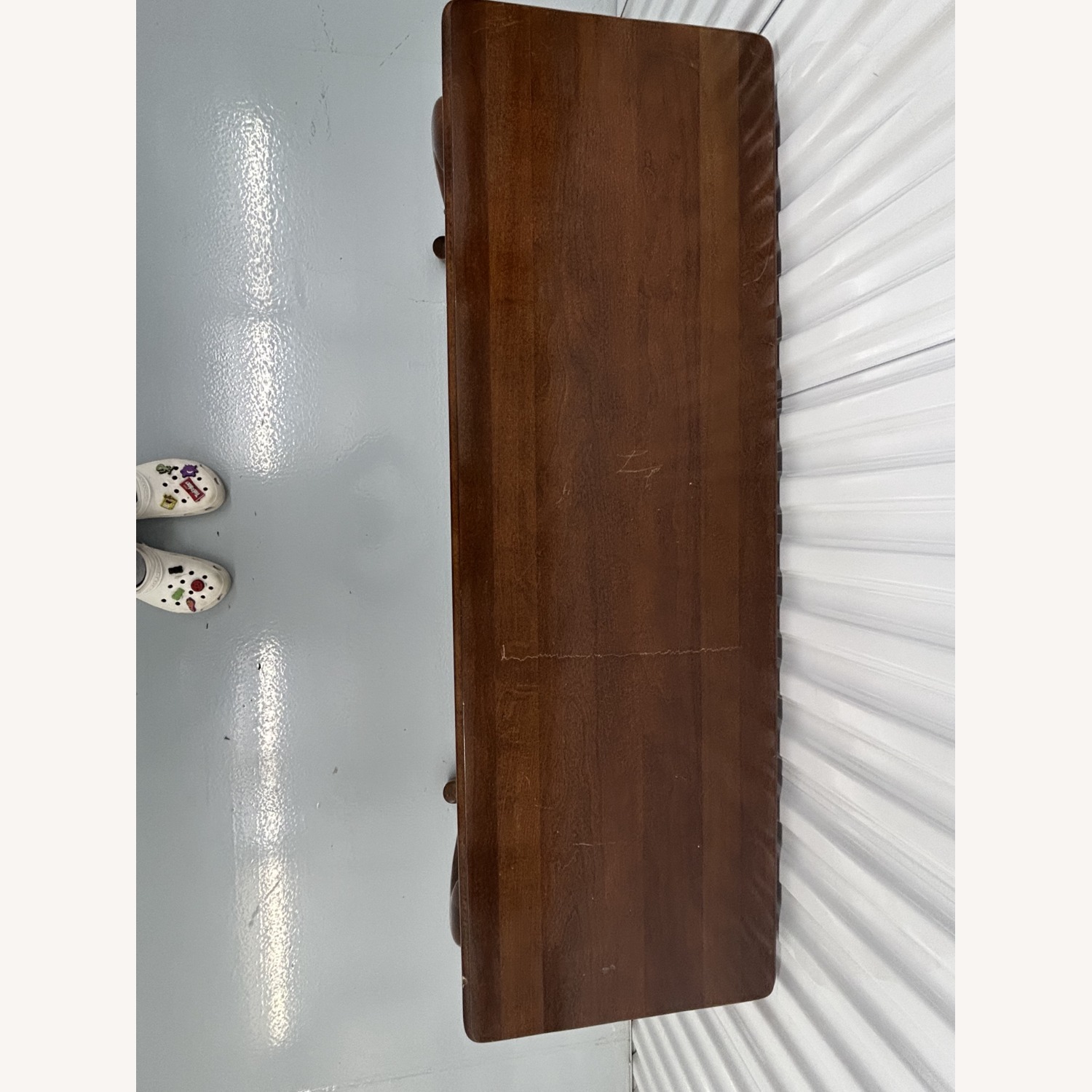 Vintage Brown Table Console - image-4