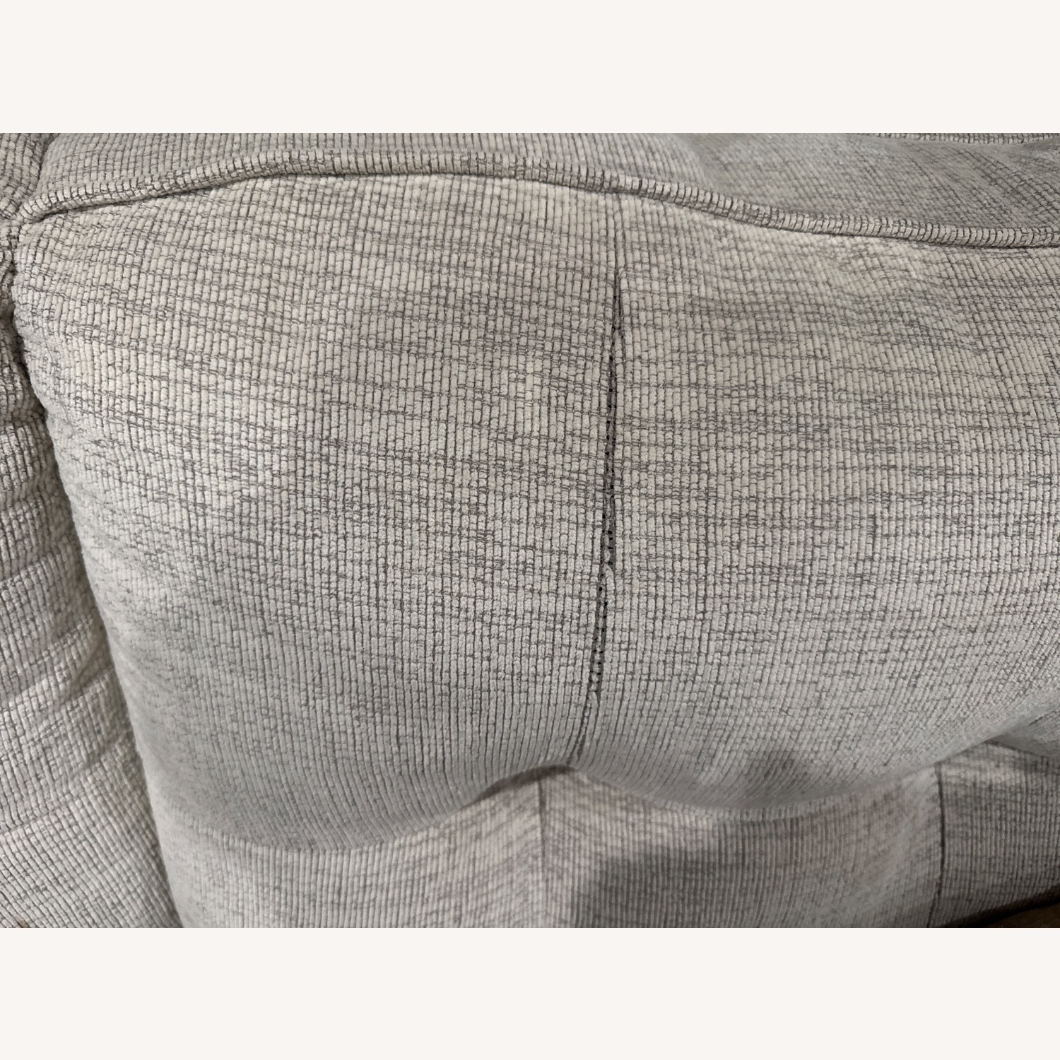 Raymour & Flanigan Sorillo Gray 3 Seater Sofa + Cushions  - image-4