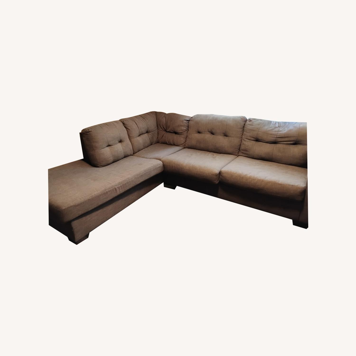 Ashley Furniture Comfy Grey Couch  - image-7