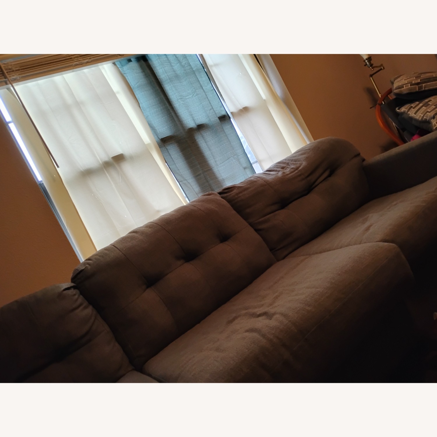 Ashley Furniture Comfy Grey Couch  - image-2