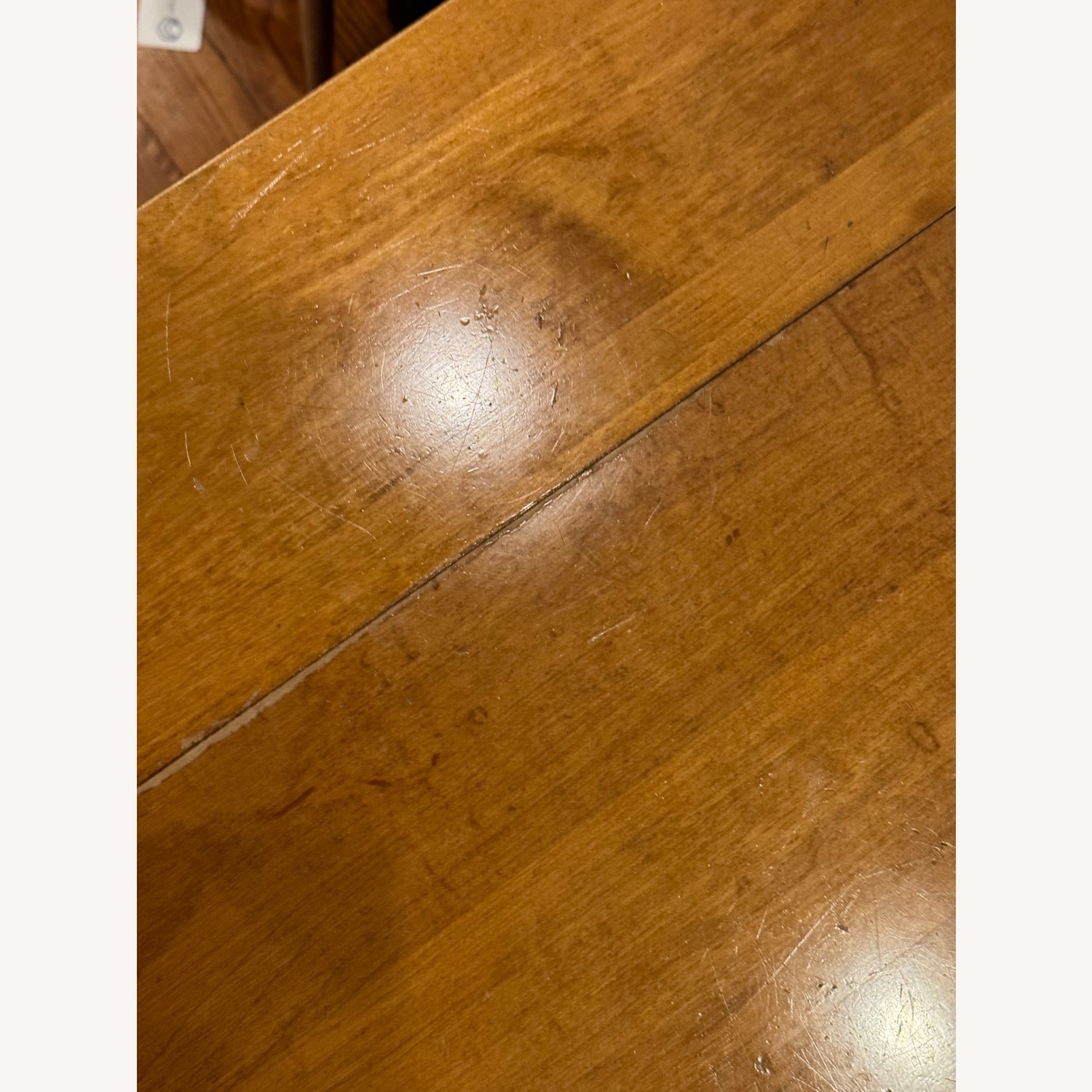 Ethan AllenCountry Colors Maple and Steel Dining Table - image-7