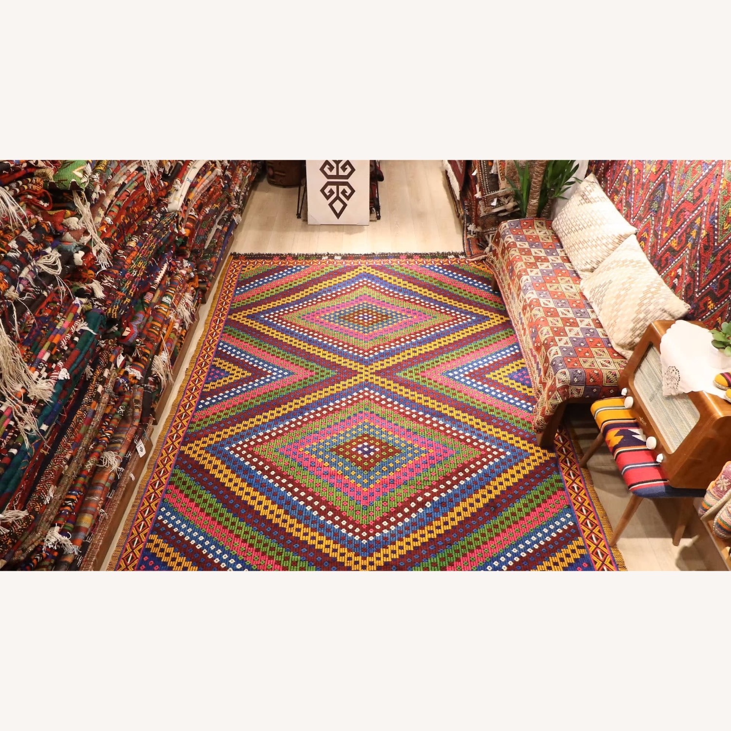 Vintage Turkish Soumak Flat-Weave By Kilim Couture 7X9 - image-2