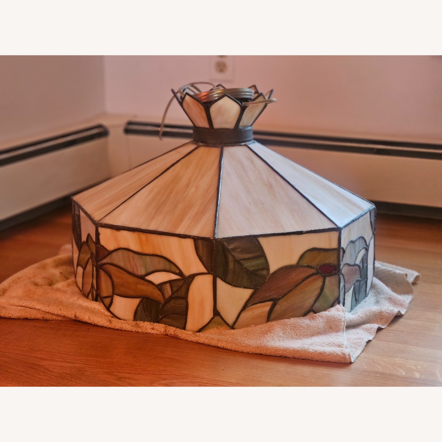 Stained Glass Chandelier - image-1