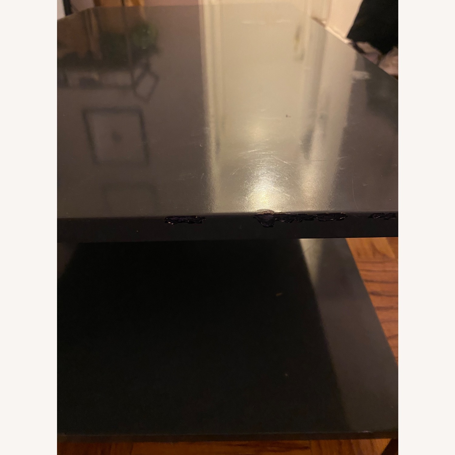 West Elm Zane Coffee Table (Charcoal) - image-5