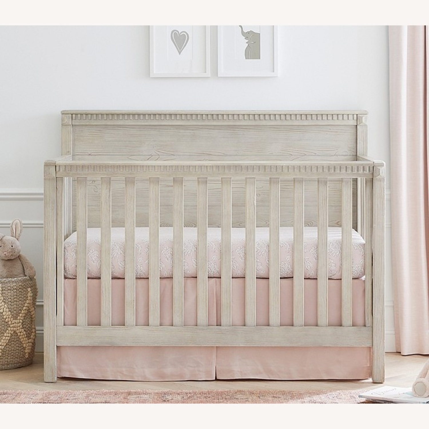 PB Kids Rory 4 in 1 Convertible Crib - image-5