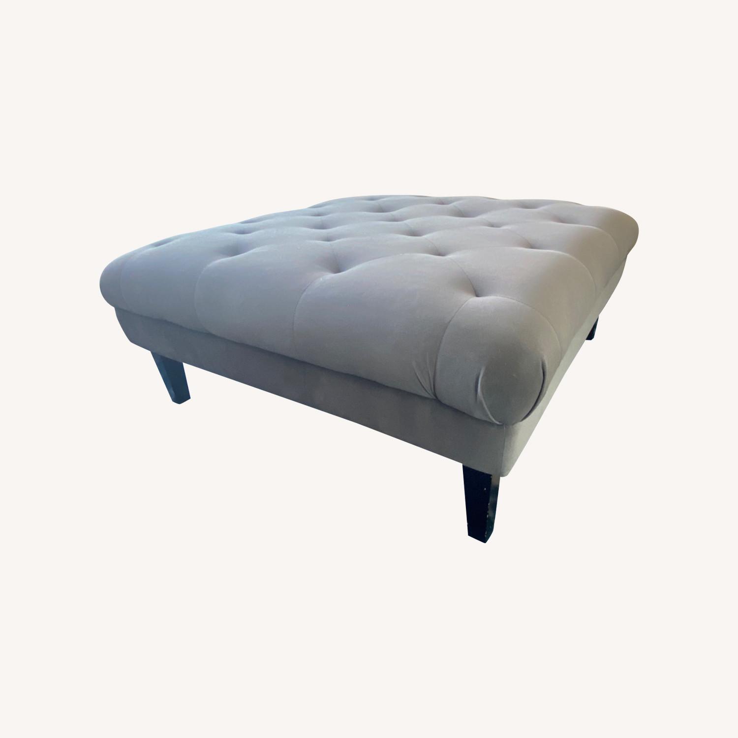 Wayfair Classic Large Upholstered Footstool - image-0
