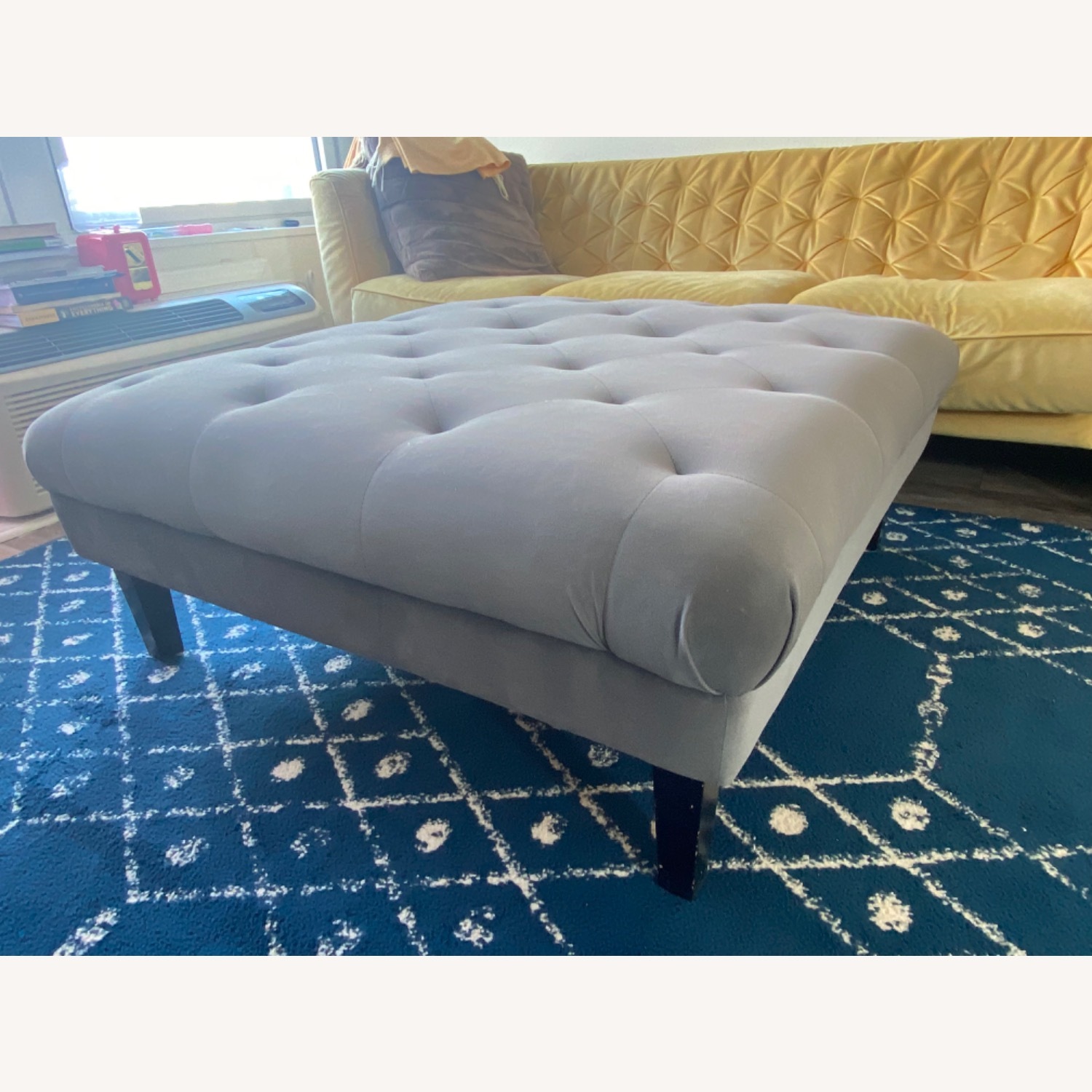 Wayfair Classic Large Upholstered Footstool - image-1