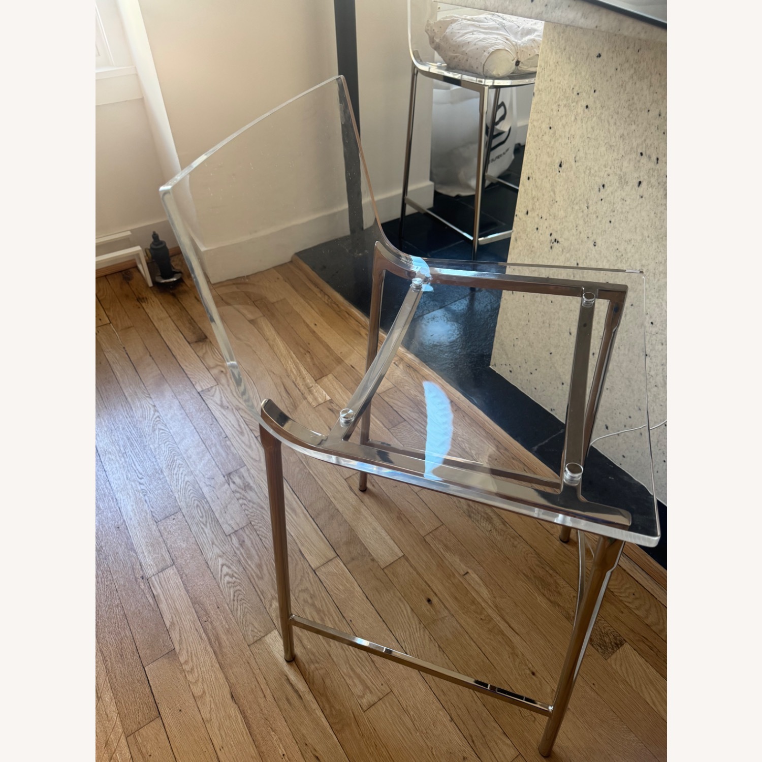 CB2 Clear Acrylic Counter Stools  - image-3