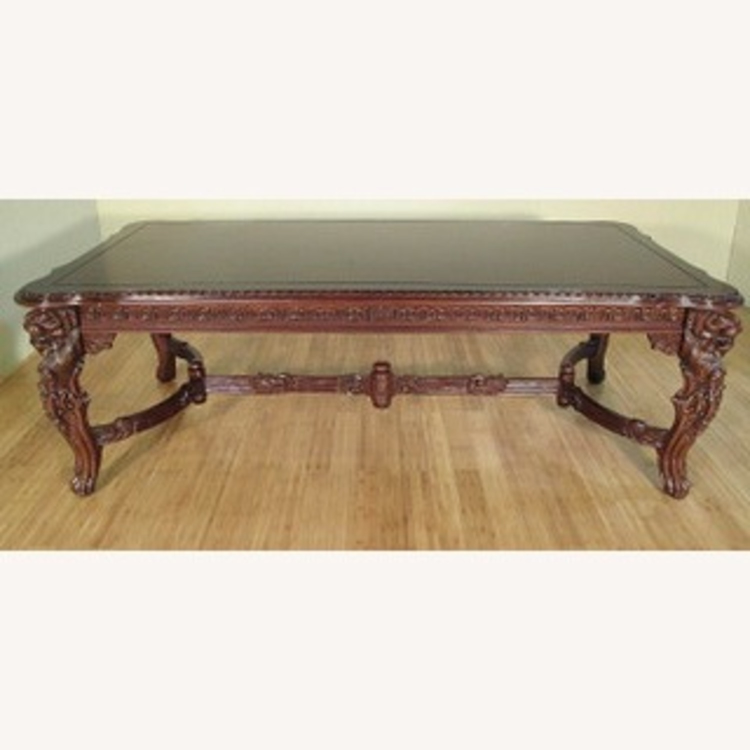 Mahogany Gothic Dining or Conference Table - image-2