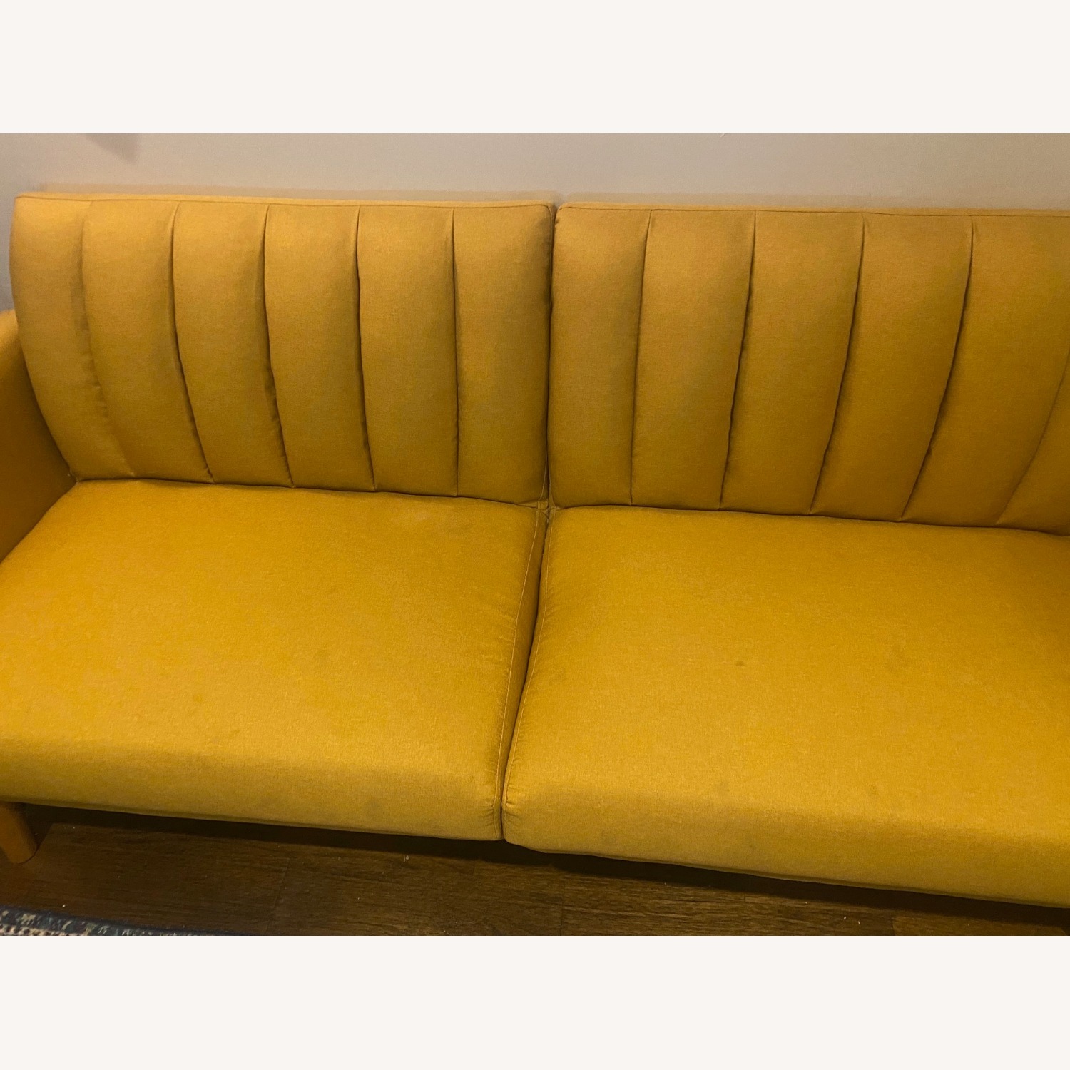 Novogratz Brittany Futon (Mustard Yellow) - image-6