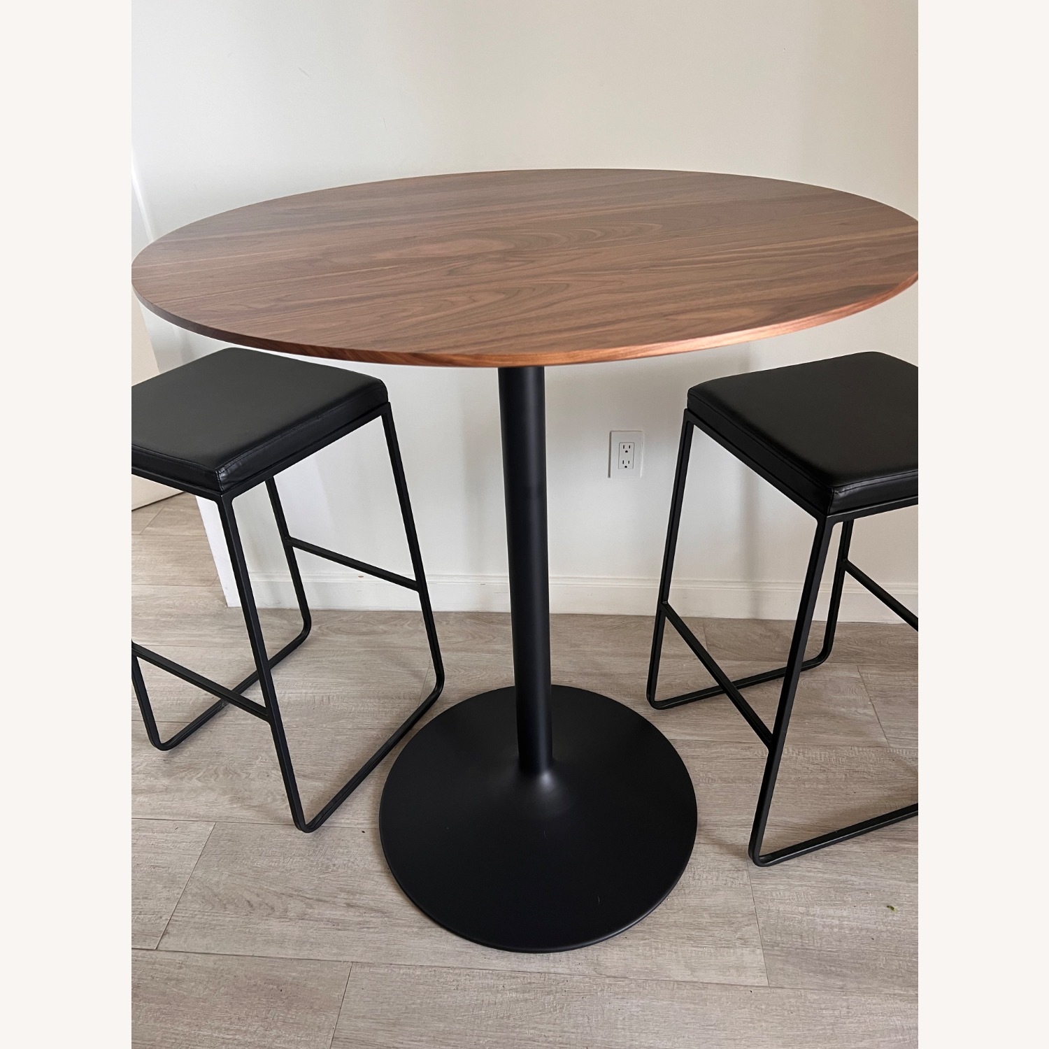 Room & Board Aria High Top Walnut Table - image-1