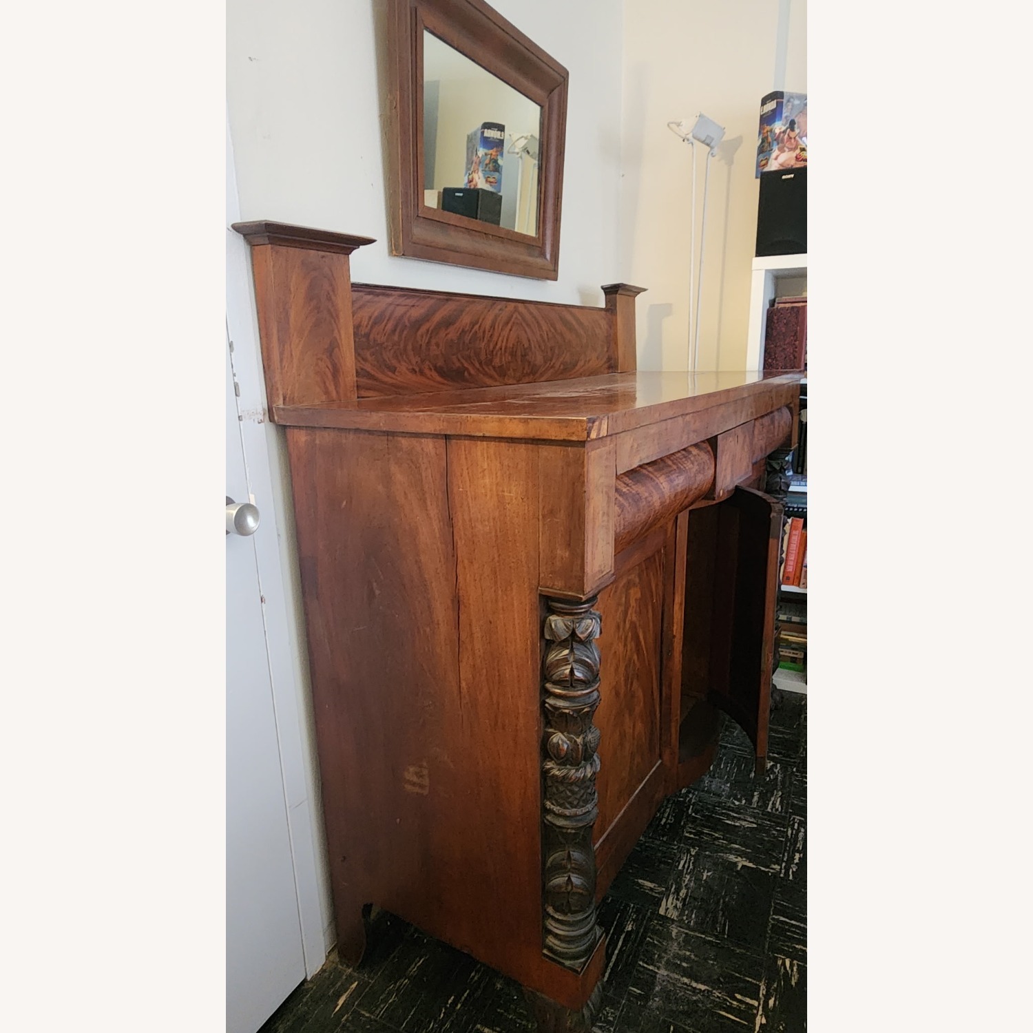 Antique Federal Style Sideboard Mahogany - image-2