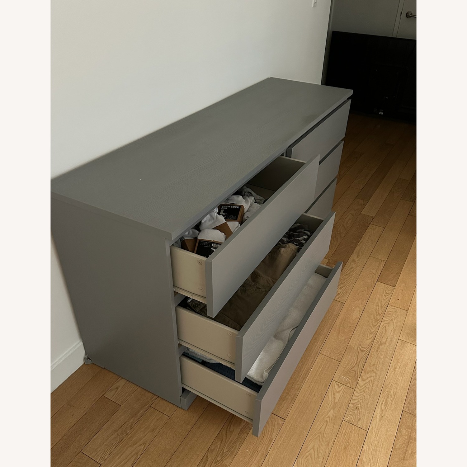IKEA MALM 6 Drawer Dresser - image-2