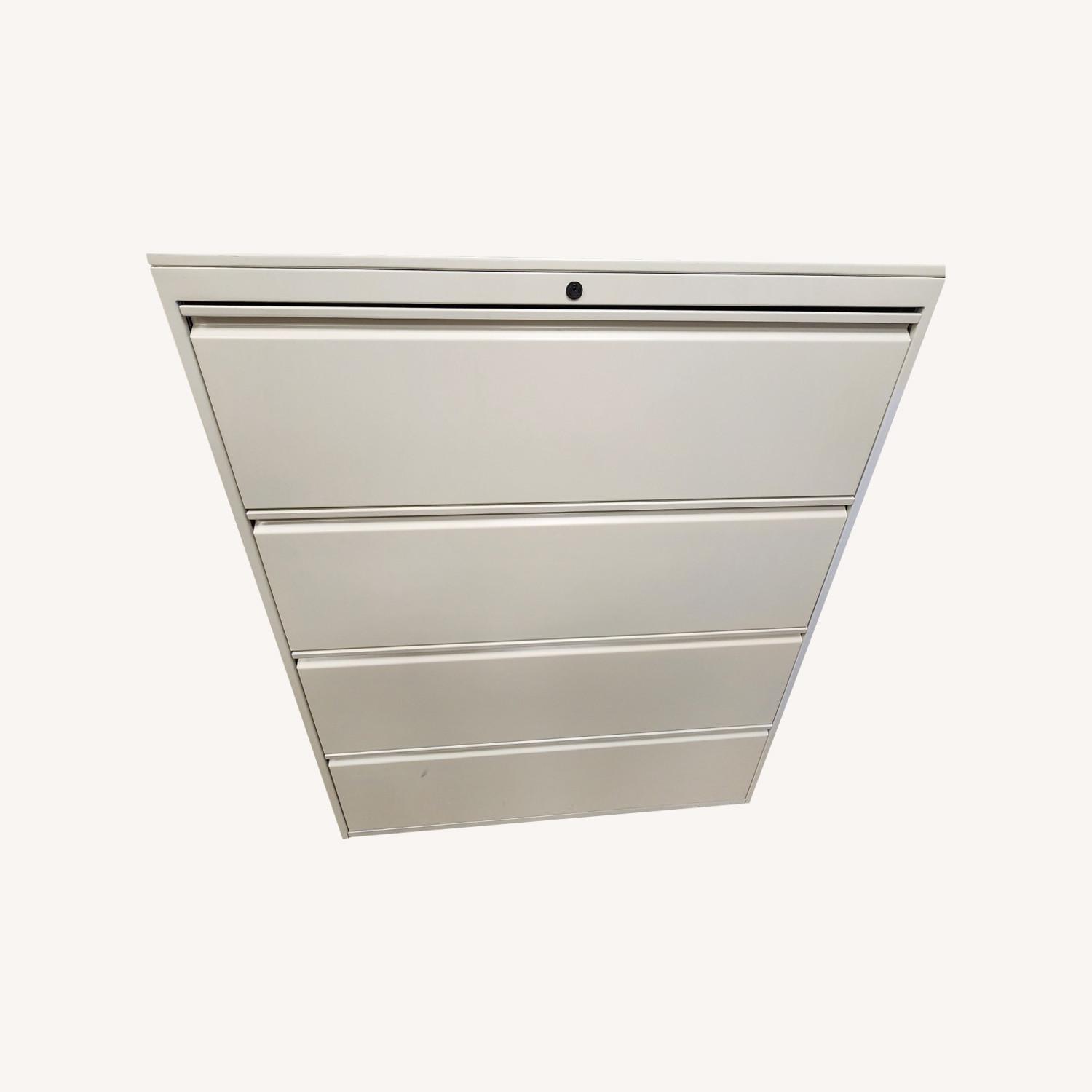 Steel Locking Office File Cabinets - image-0