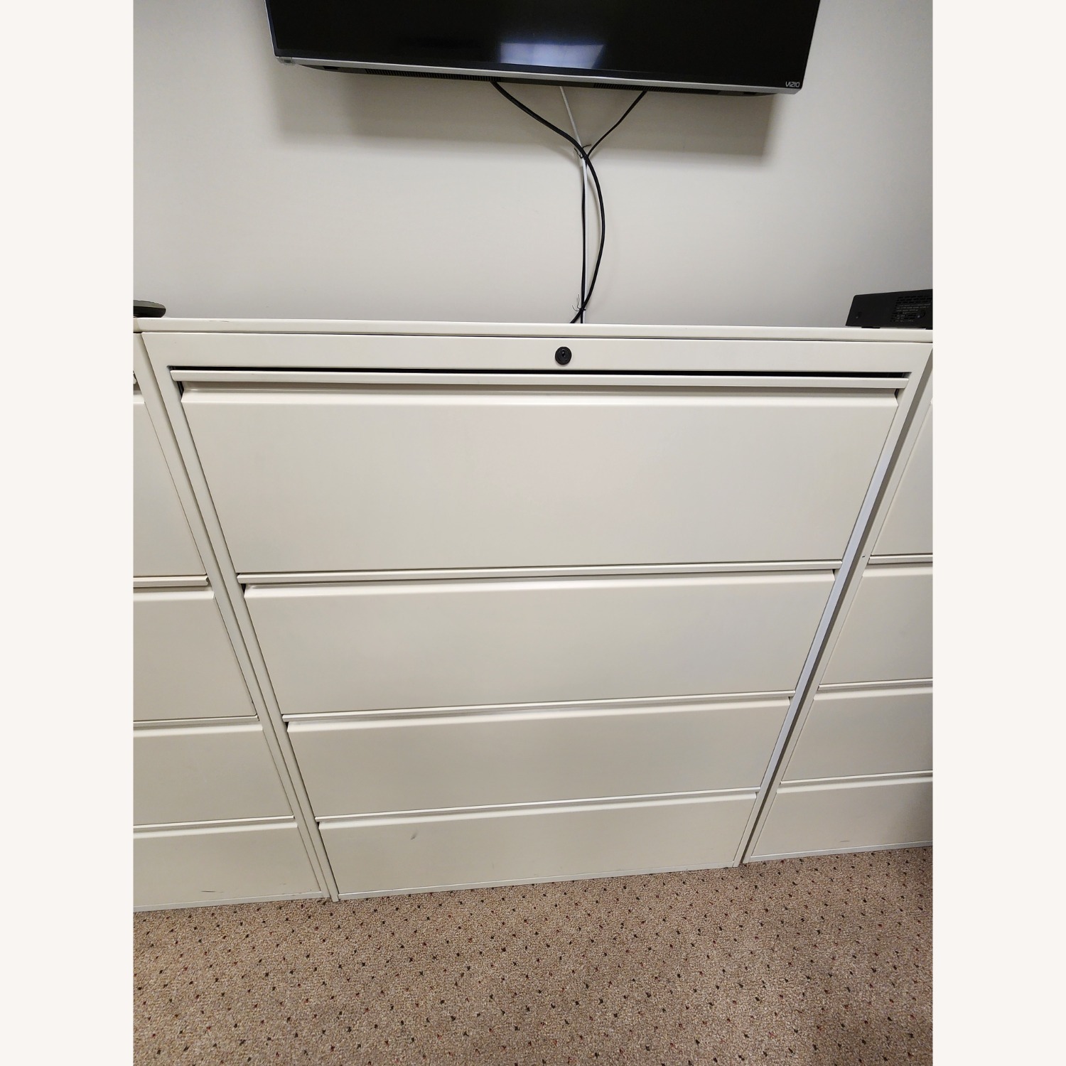 Steel Locking Office File Cabinets - image-1