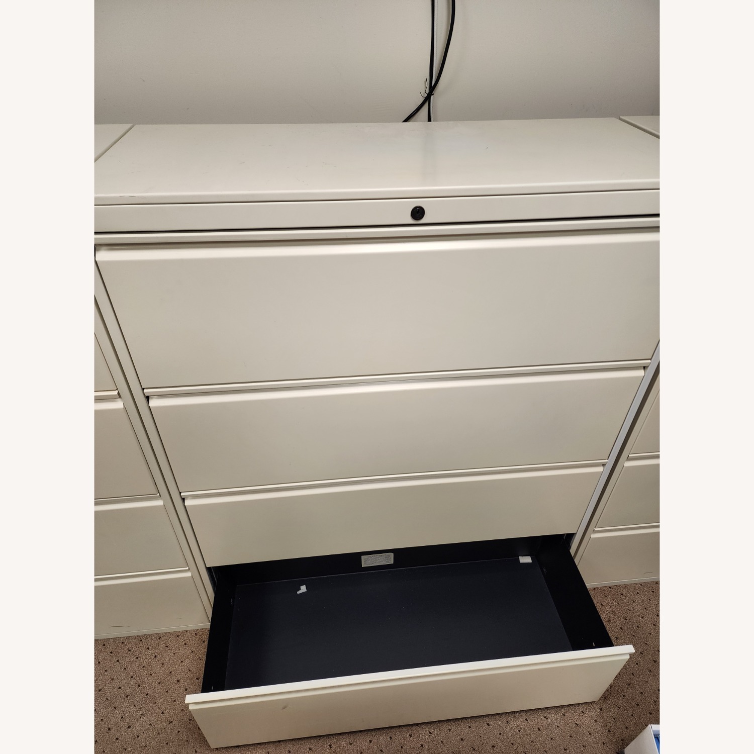 Steel Locking Office File Cabinets - image-2