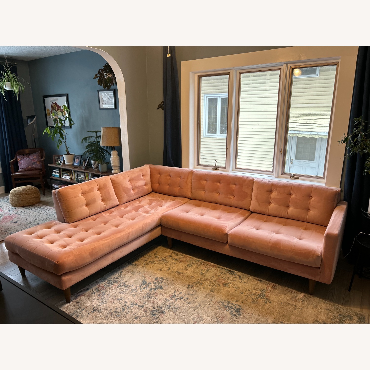 Joybird Eliot Royale Blush Sofa - image-2
