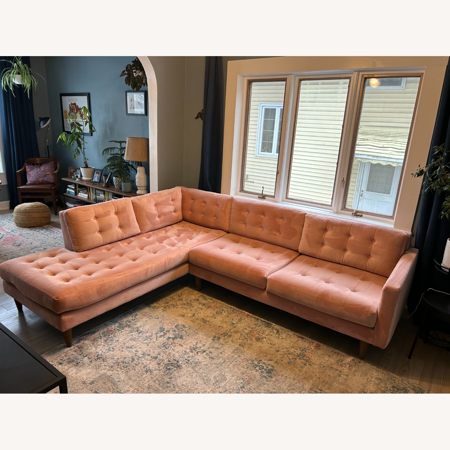Joybird Eliot Royale Blush Sofa - image-1