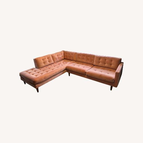 Used Joybird Eliot Royale Blush Sofa for sale on AptDeco