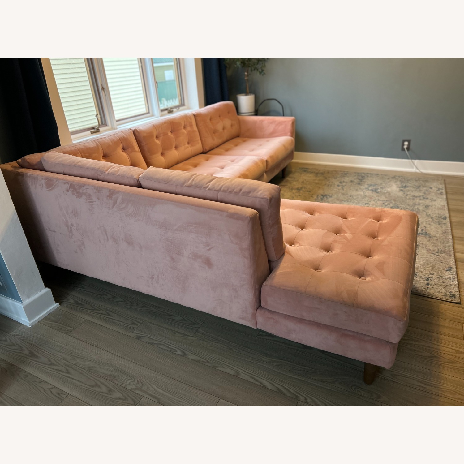 Joybird Eliot Royale Blush Sofa - image-3