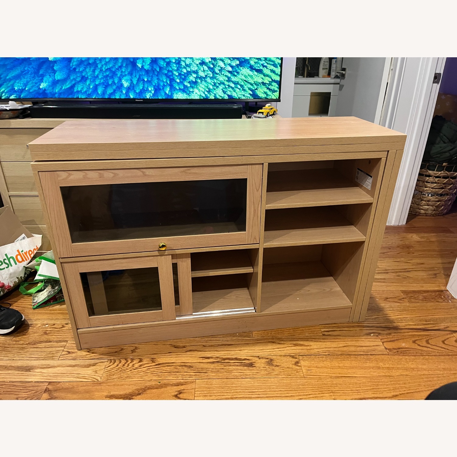 Kitchen Storage with Fold out Table - image-1