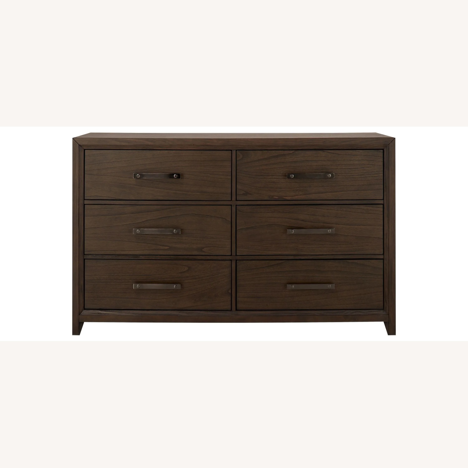 Raymour & Flanigan 6 Drawer Wood Dresser - image-6