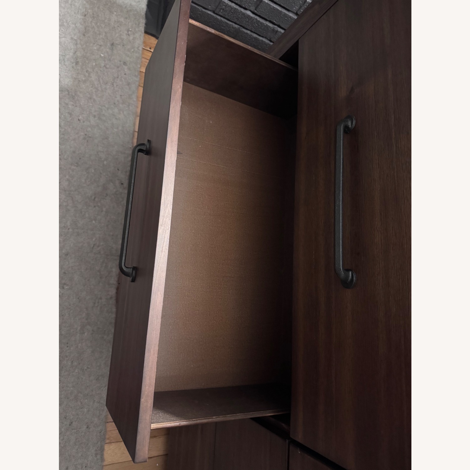 Raymour & Flanigan 6 Drawer Wood Dresser - image-5