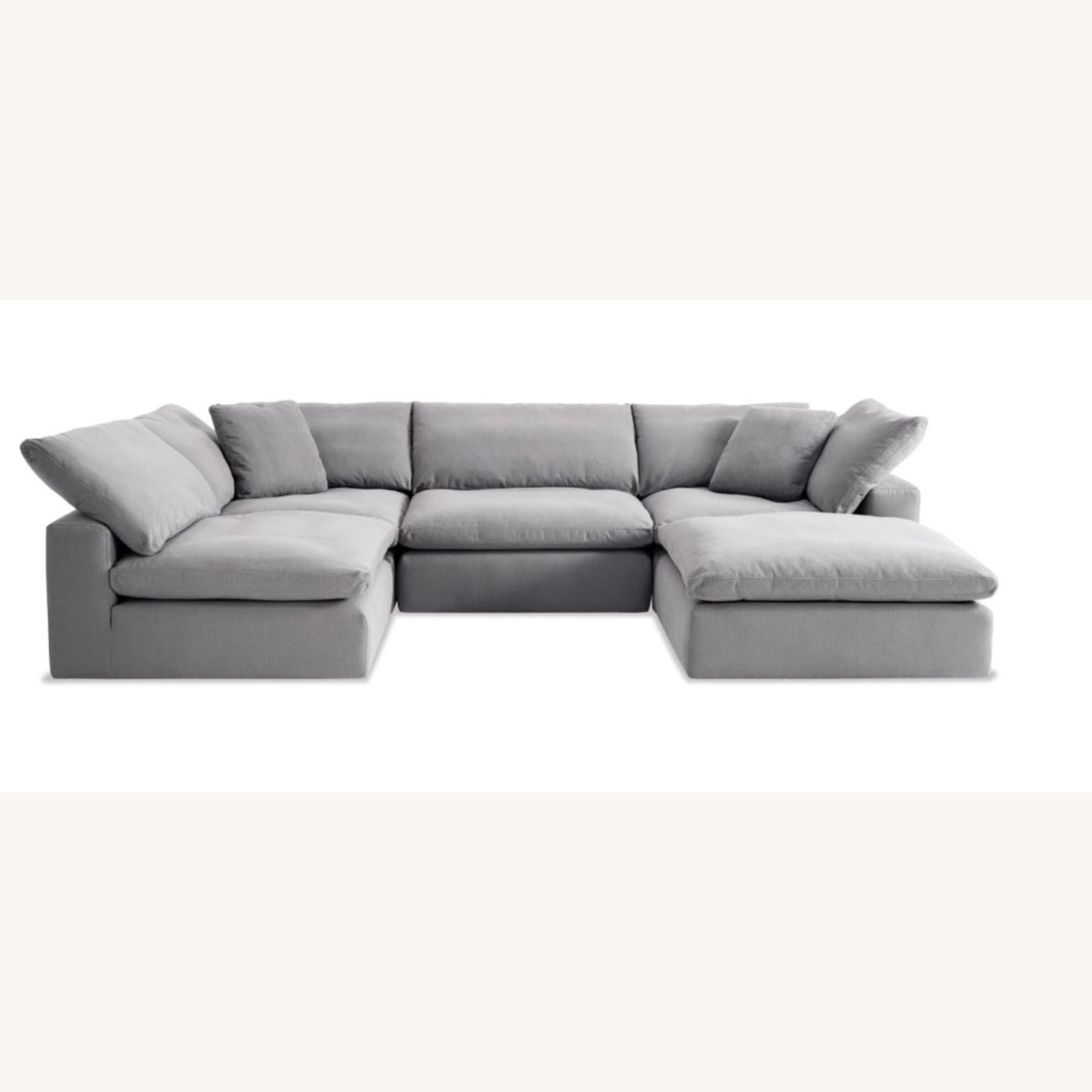Dream Gray 5 Piece Modular Sectional - image-5