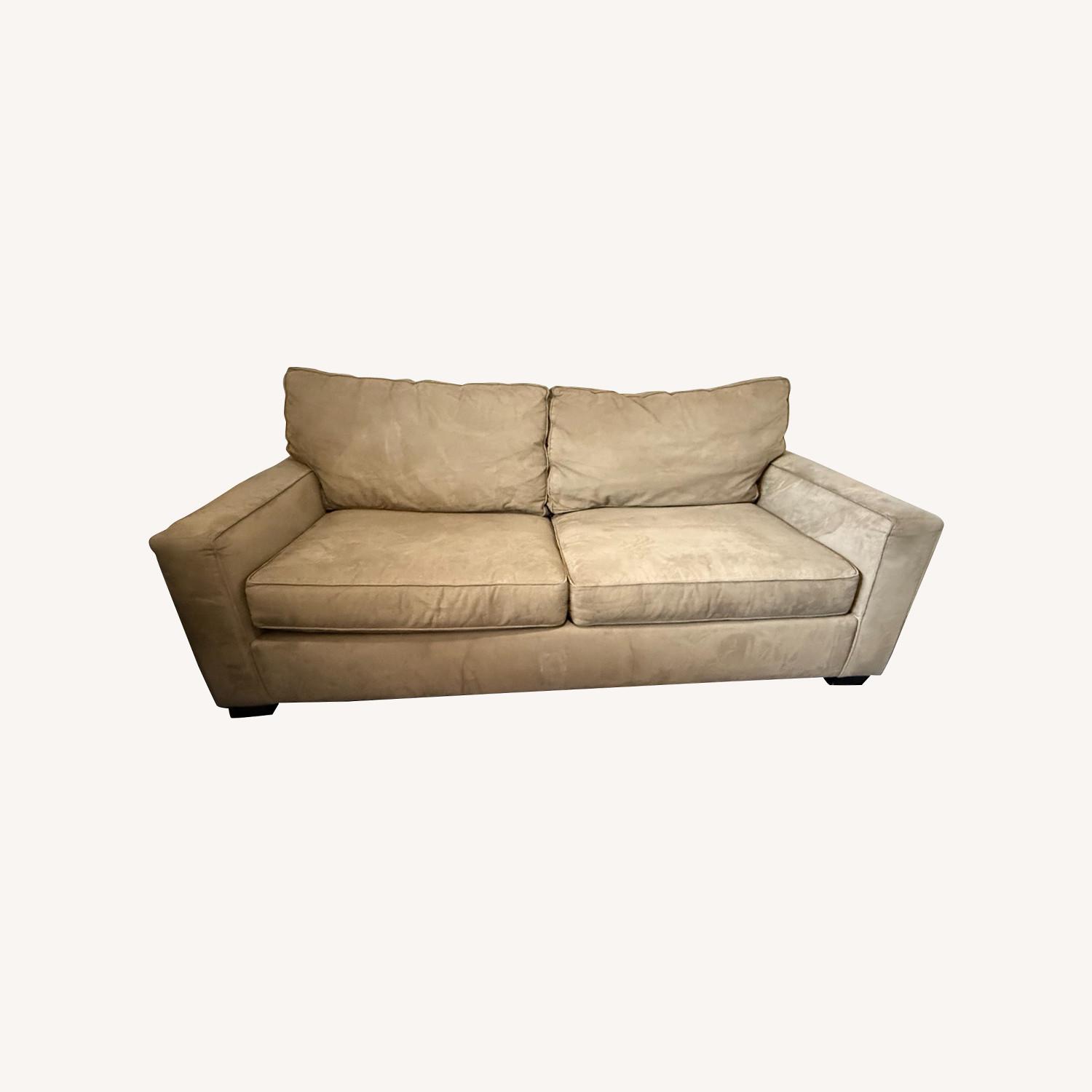 Pottery Barn Sleeper Sofa - Comfort Square Arm - image-0
