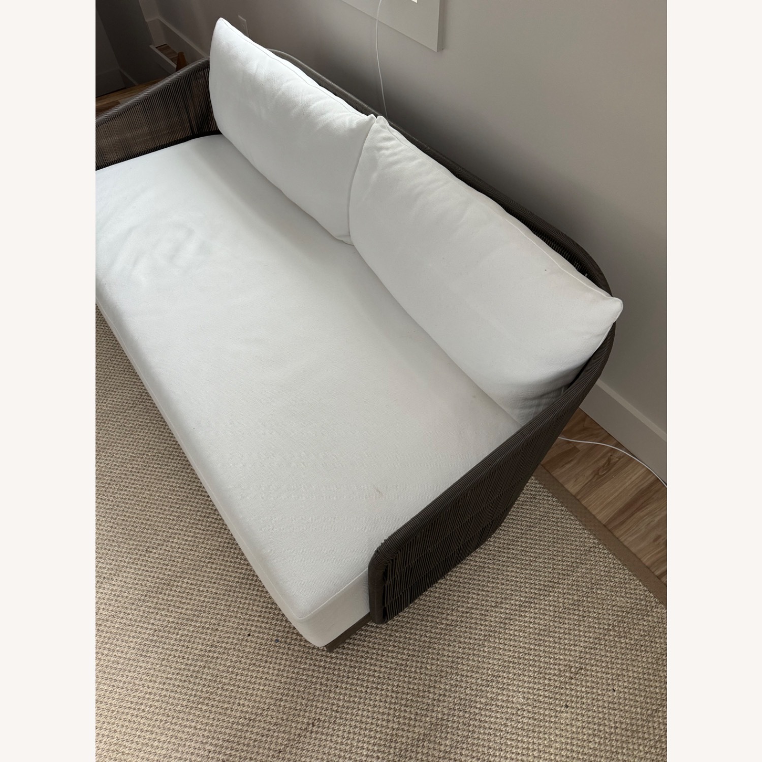 Restoration Hardware Havana Sofa - White - image-6