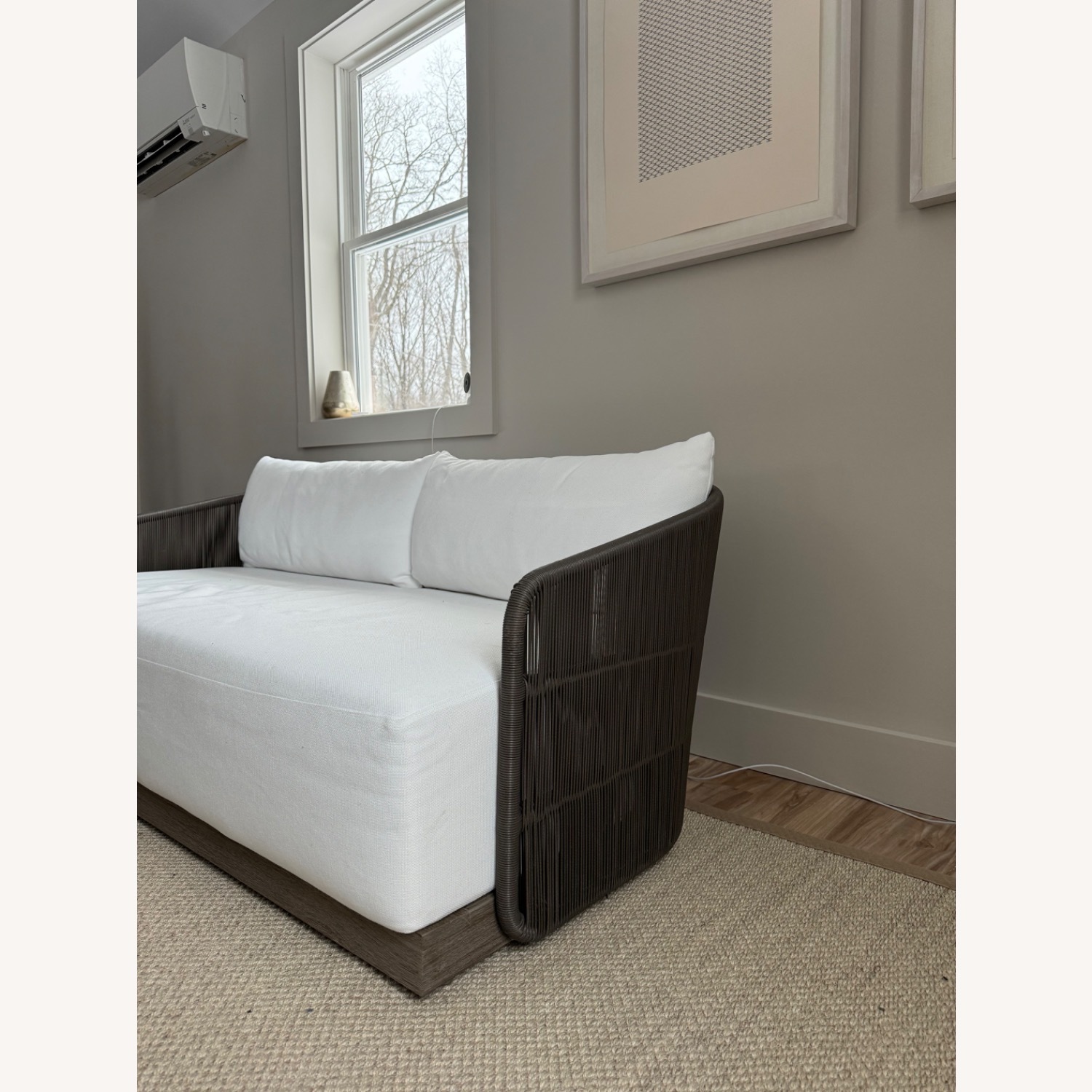 Restoration Hardware Havana Sofa - White - image-2