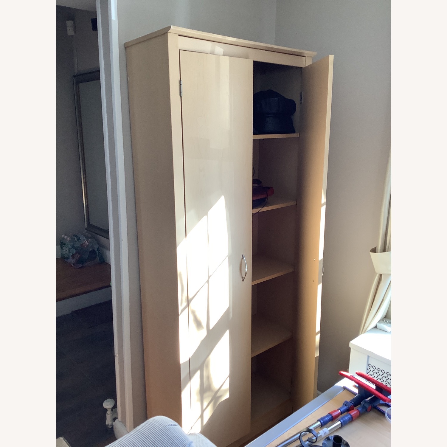 Storage Wardrobe With Shelves - image-1