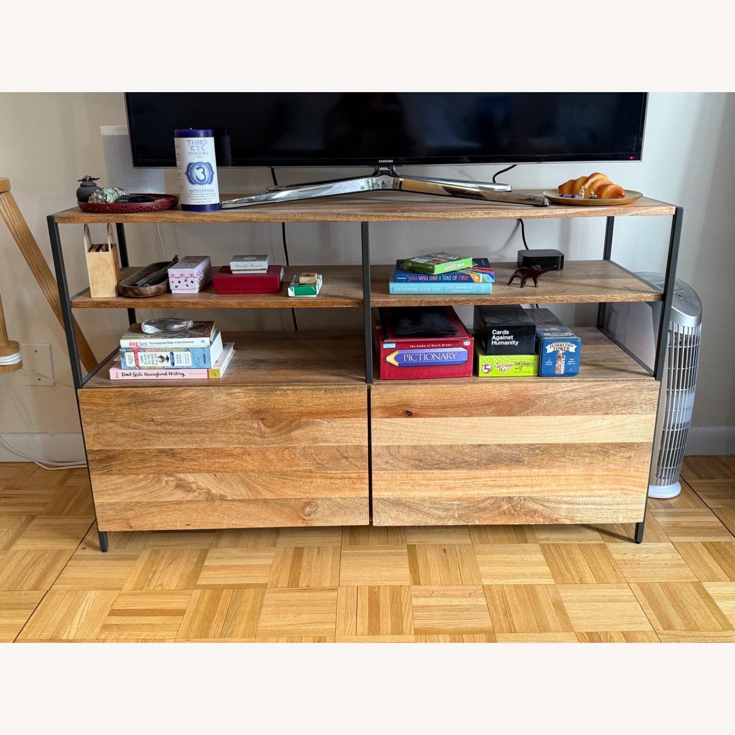 West Elm Industrial Modular Media Console (49") - image-1