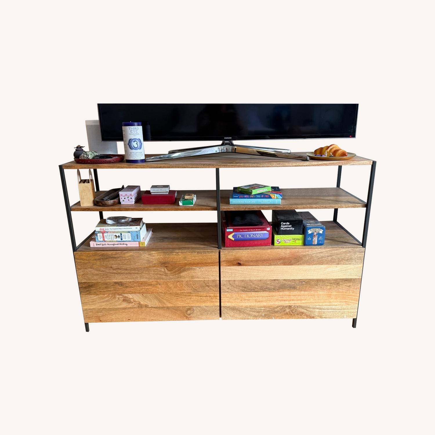 West Elm Industrial Modular Media Console (49") - image-0