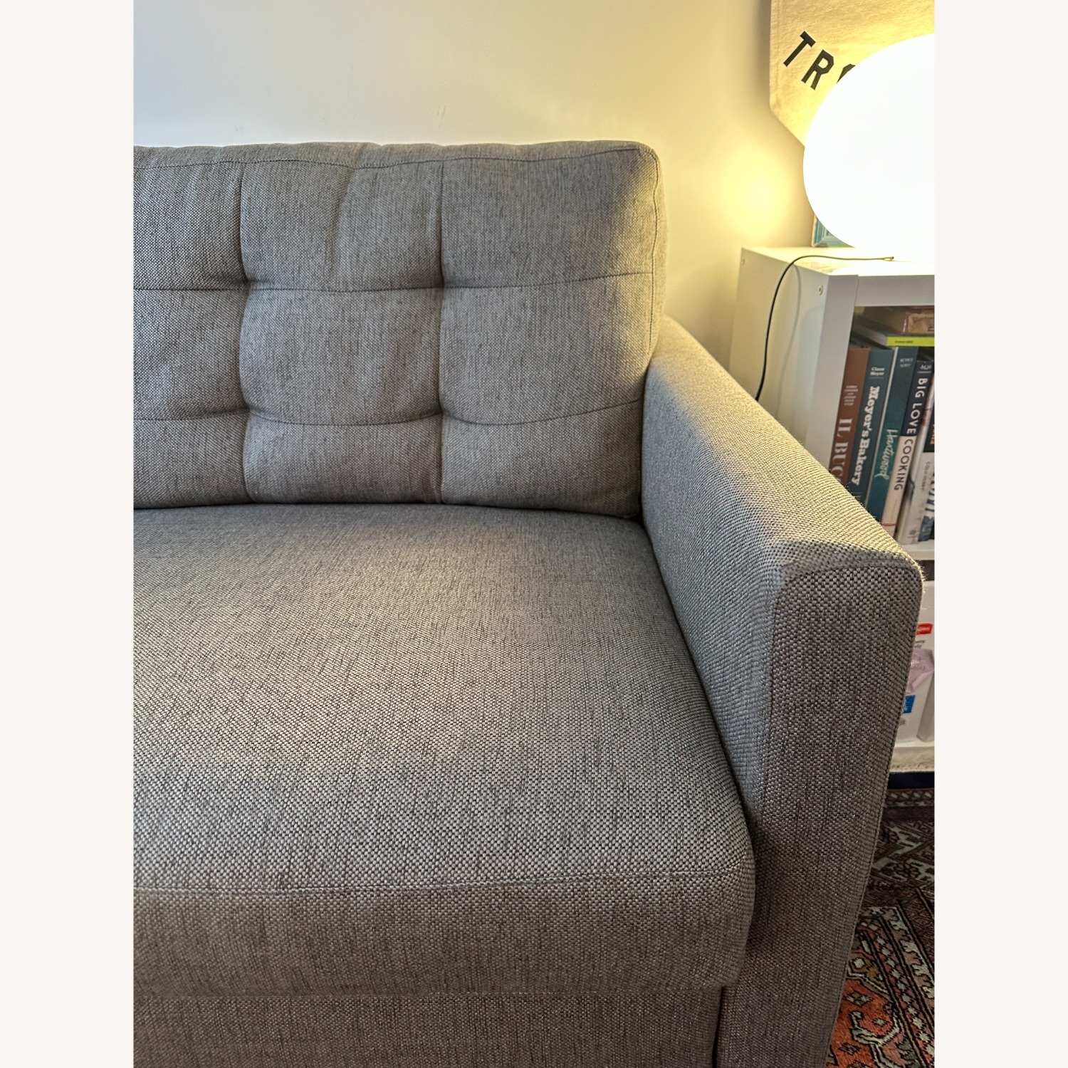 Crate & Barrel Fuller Tufted Queen Sleeper Sofa  - image-5