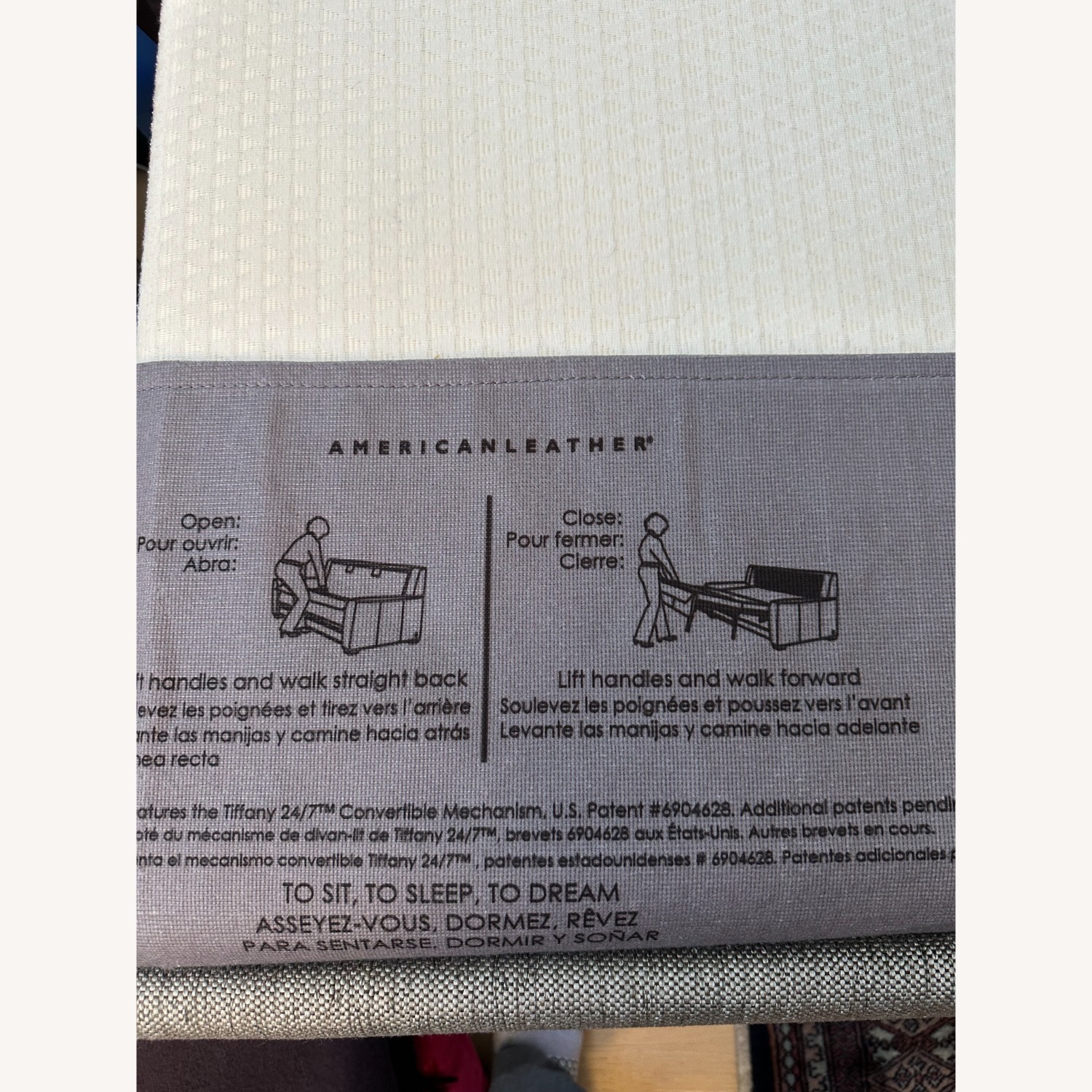 Crate & Barrel Fuller Tufted Queen Sleeper Sofa  - image-4