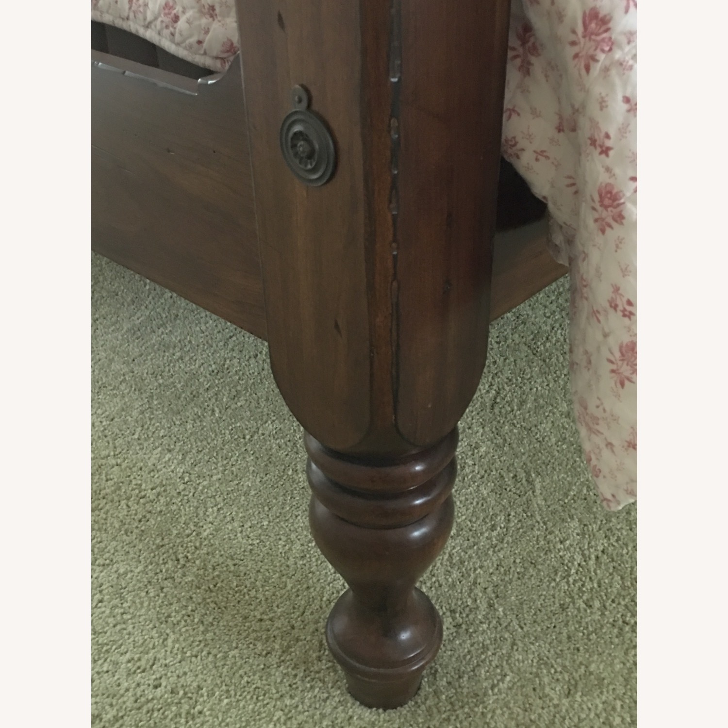 King Solid Wood Bed - image-5