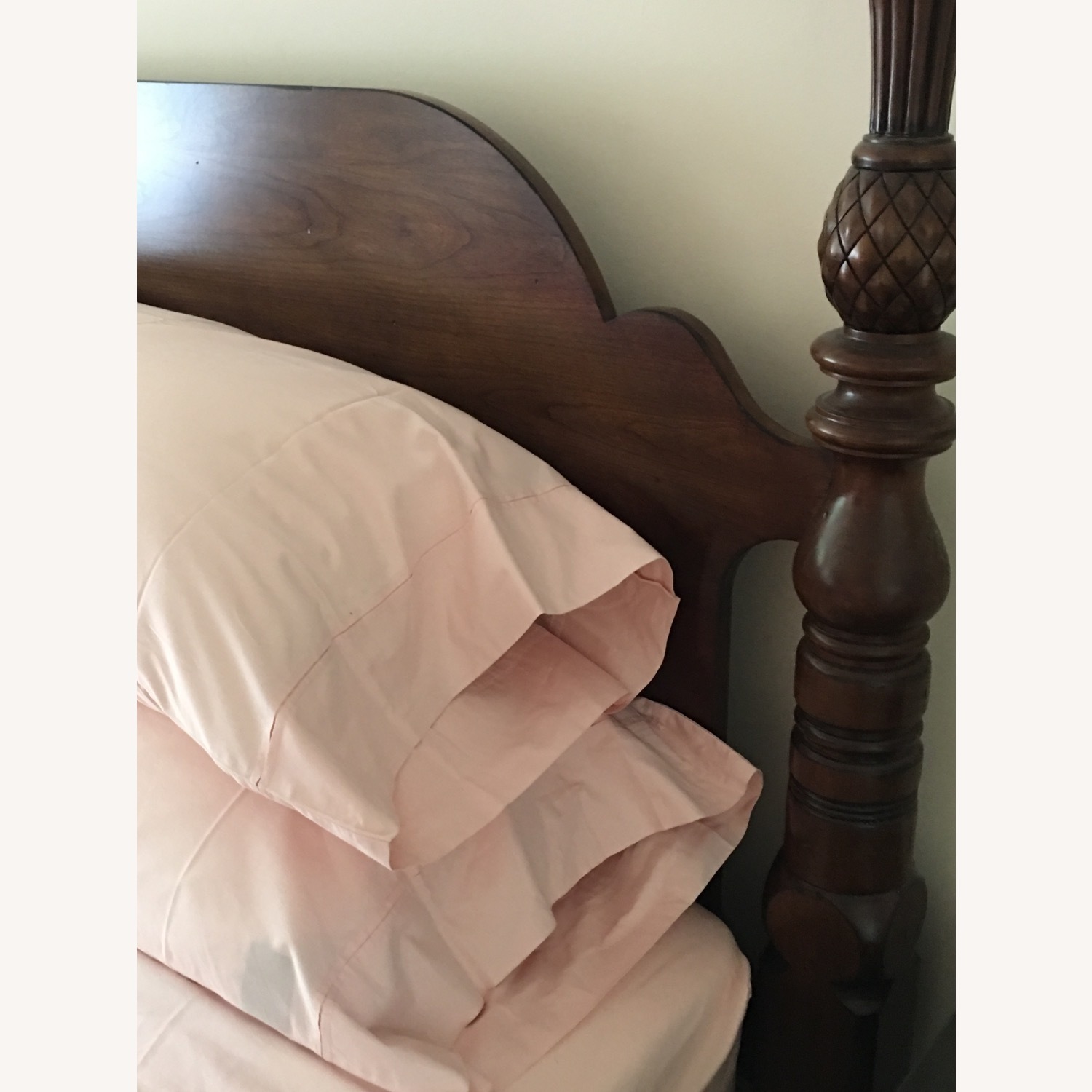 King Solid Wood Bed - image-1