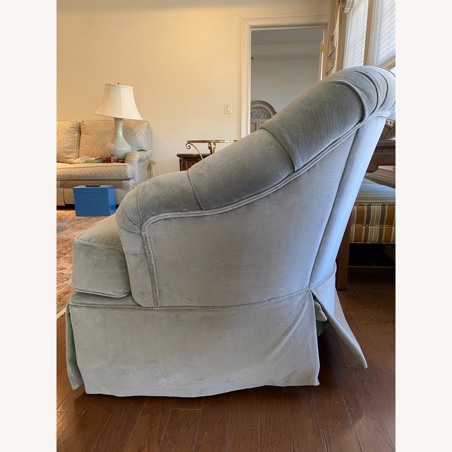 Ethan Allen Clyde Swivel Chair - image-4