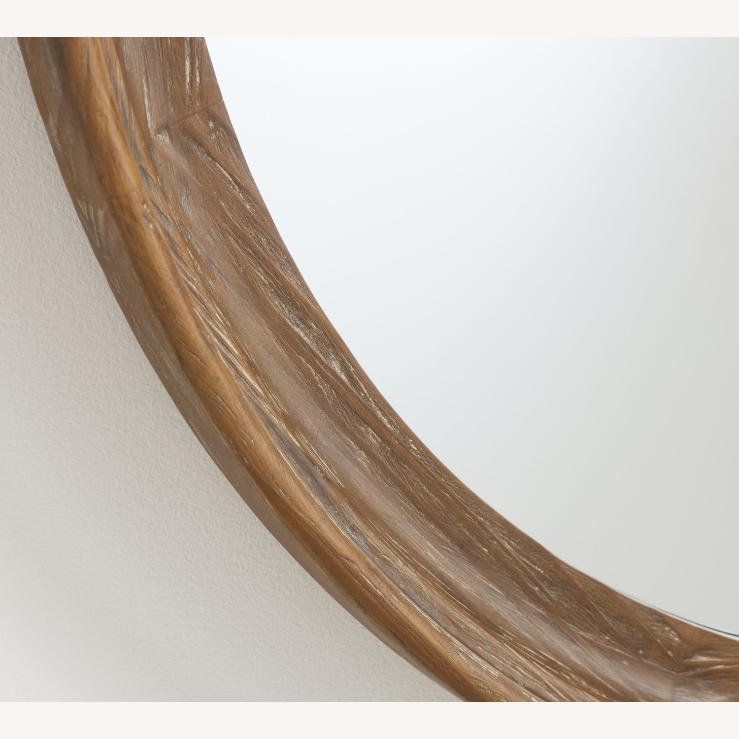 Pottery Barn Malone Round Wall Mirror - image-1