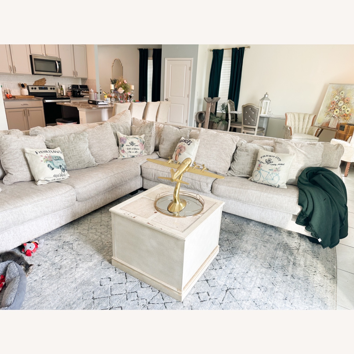 Ashley Furniture 3 Piece Sectional - image-1