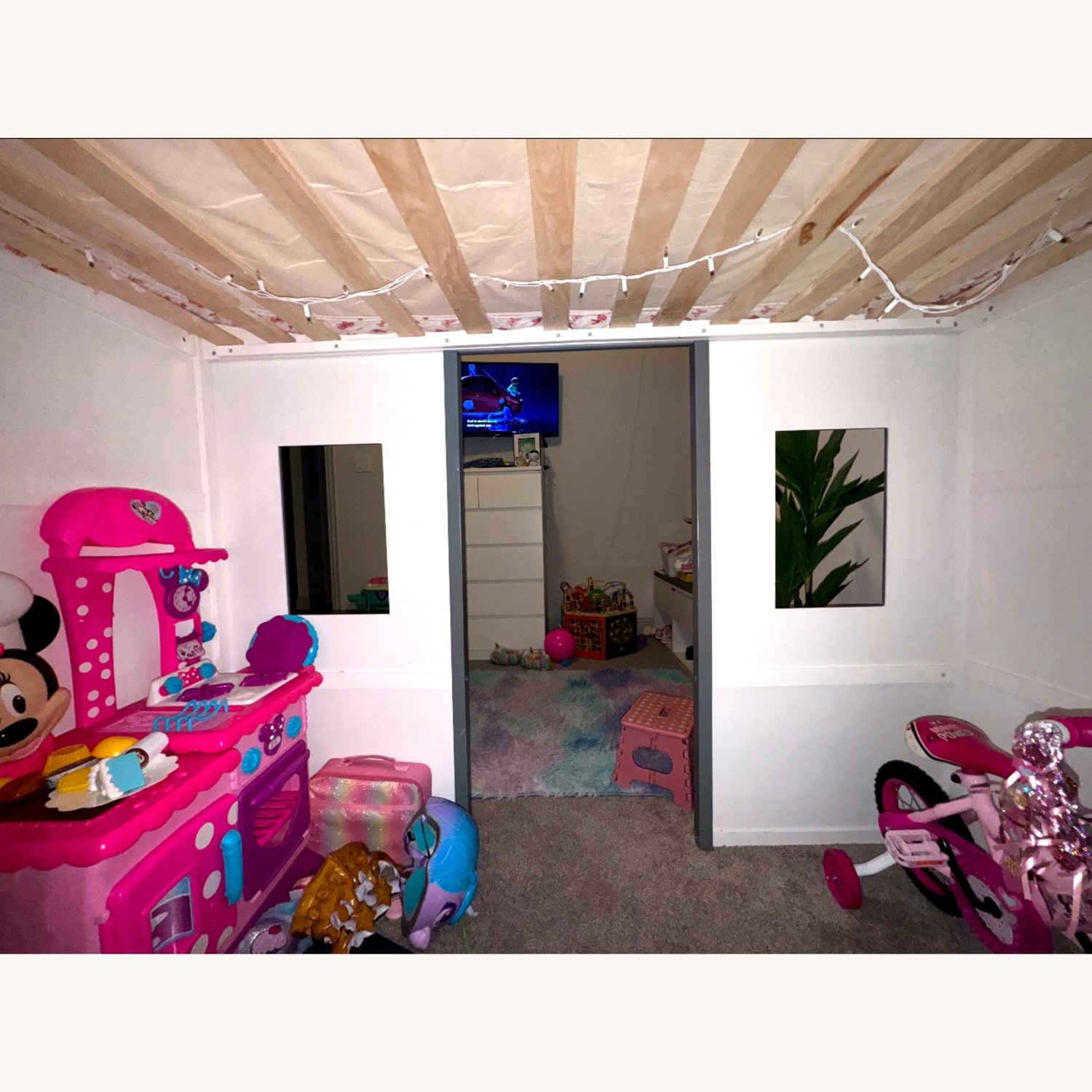 Walmart Triple Tree Loft House Bed with Ladder - image-7