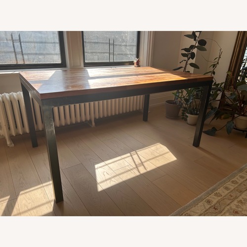 Used Room & Board Parsons Maple Butcher Block Dining Table  for sale on AptDeco
