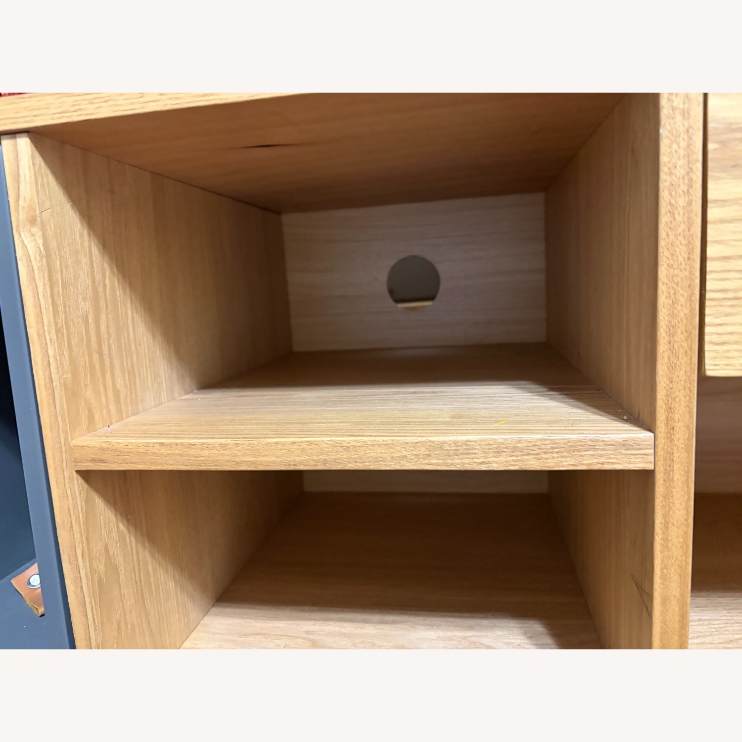 Natural Wood Sideboard - image-2