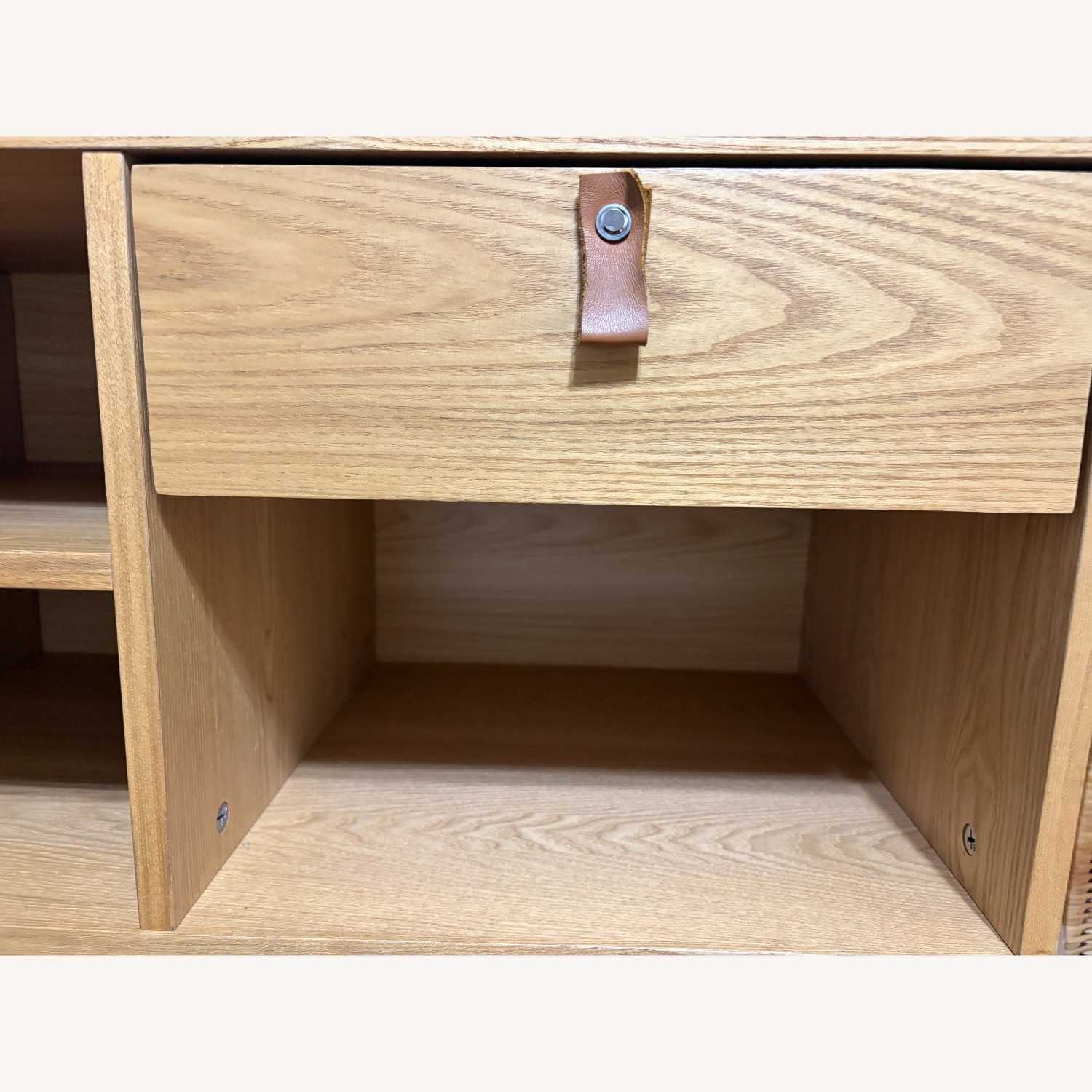 Natural Wood Sideboard - image-1