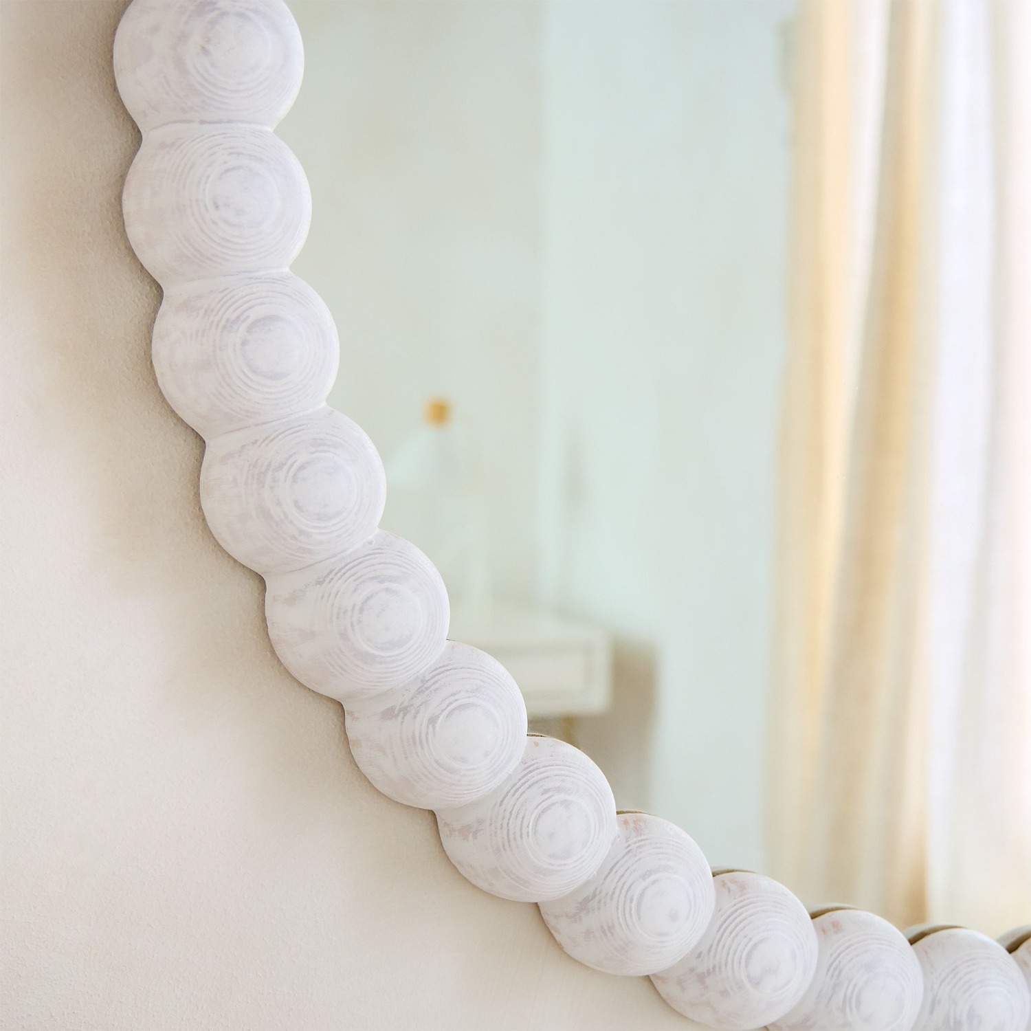 West Elm Cloud Ball Mirror (30.25") - image-2