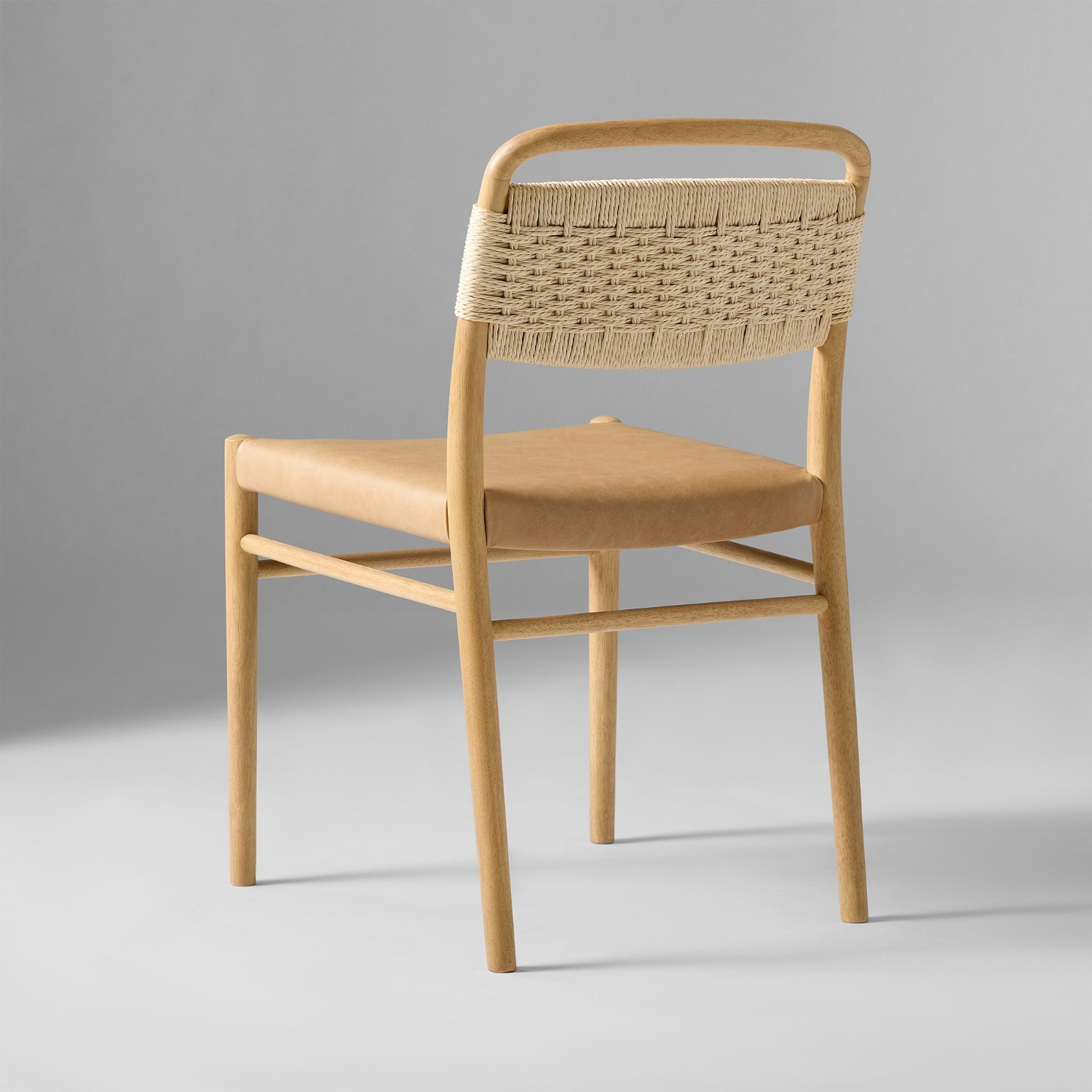 West Elm Eindhoven Leather Dining Chair - image-2