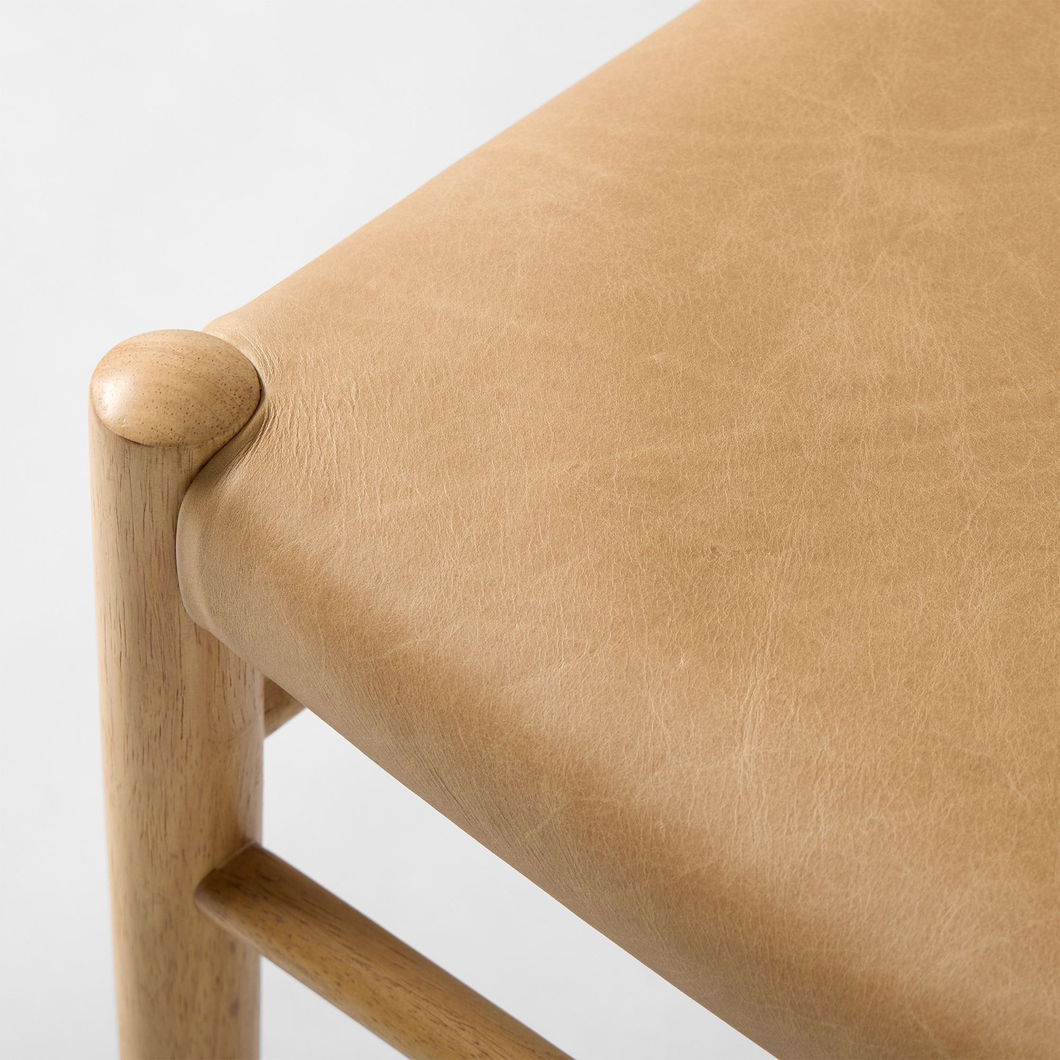 West Elm Eindhoven Leather Dining Chair - image-1